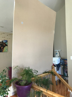 Shot of the fake gallery wall I made to shoot this series and my portfolio.