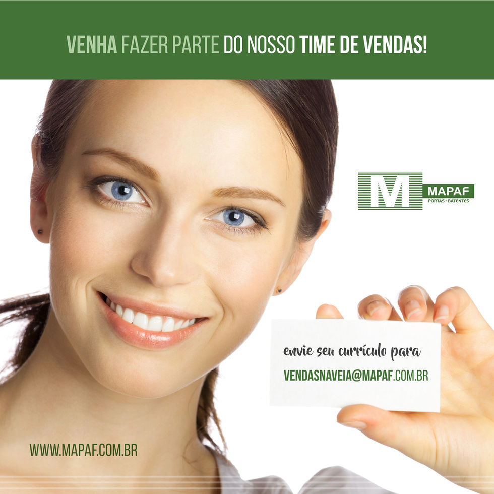 VENHA FAZER PARTE DO NOSSO TIME DE VENDAS!