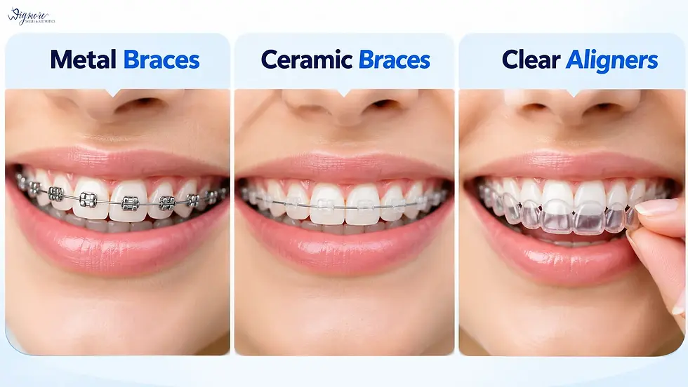 Treatments for straightening teeth: the main options explained