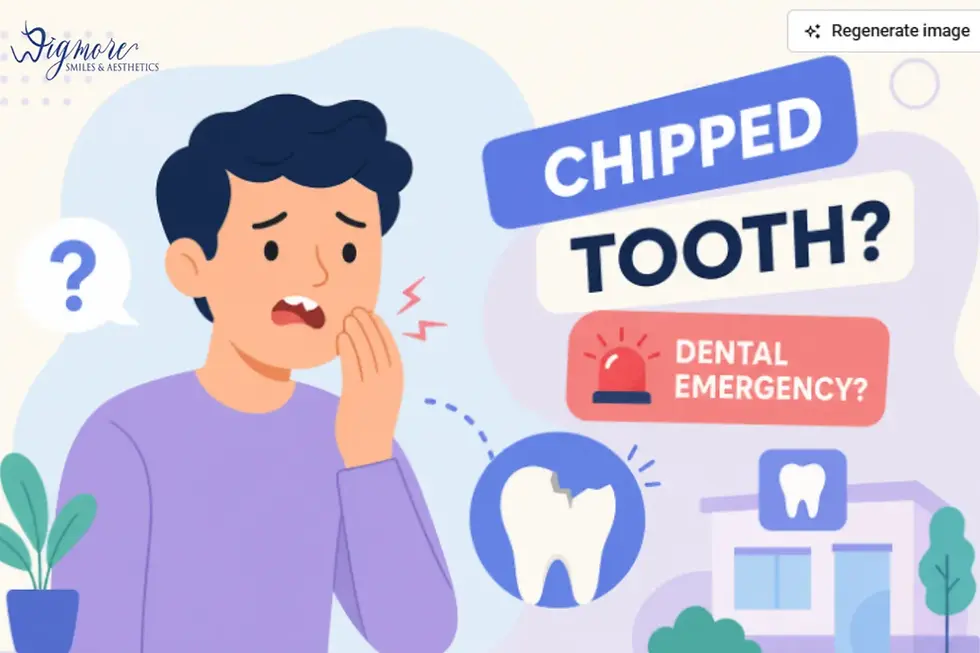 Is a chipped tooth considered a dental emergency?