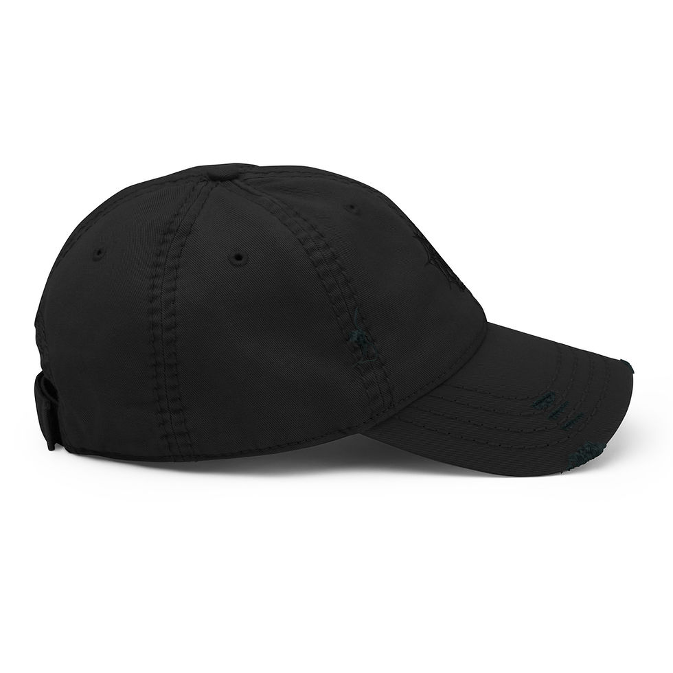 Miniatura: Embroidered Distressed KhaveKrew Hat