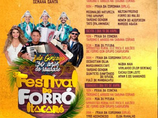 Festival de Forró de Itacaré começa amanhã com muitas atrações