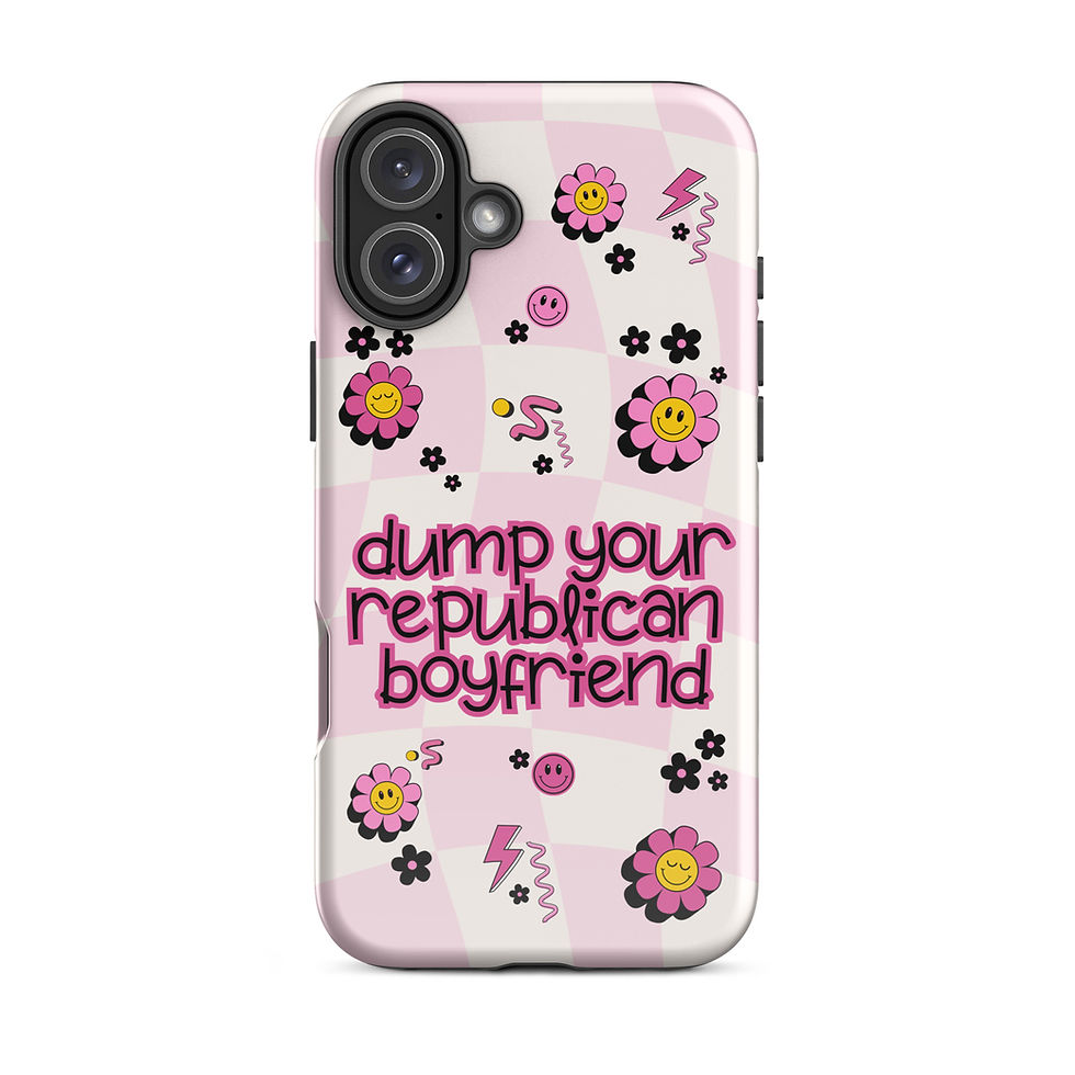 Thumbnail: Dump Your Republican Boyfriend Tough Case for iPhone®