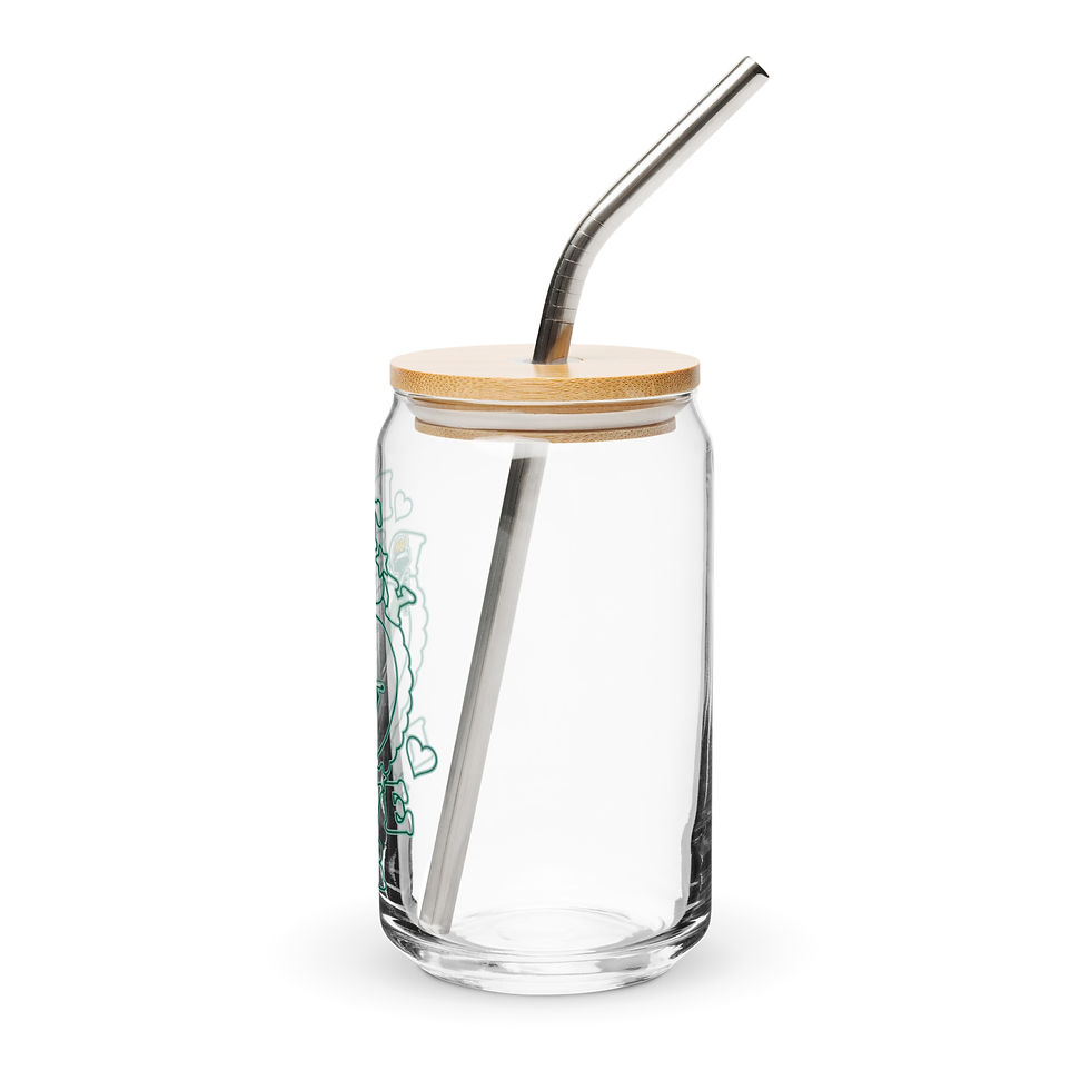 Thumbnail: Chappell Roan But Daddy I love her Green Can-shaped glass