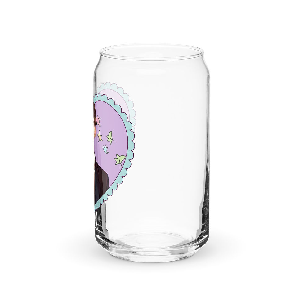 Thumbnail: Heartstopper Charlie Spring Can-shaped glass