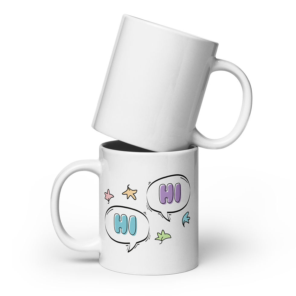 Heartstopper Mug White glossy mug