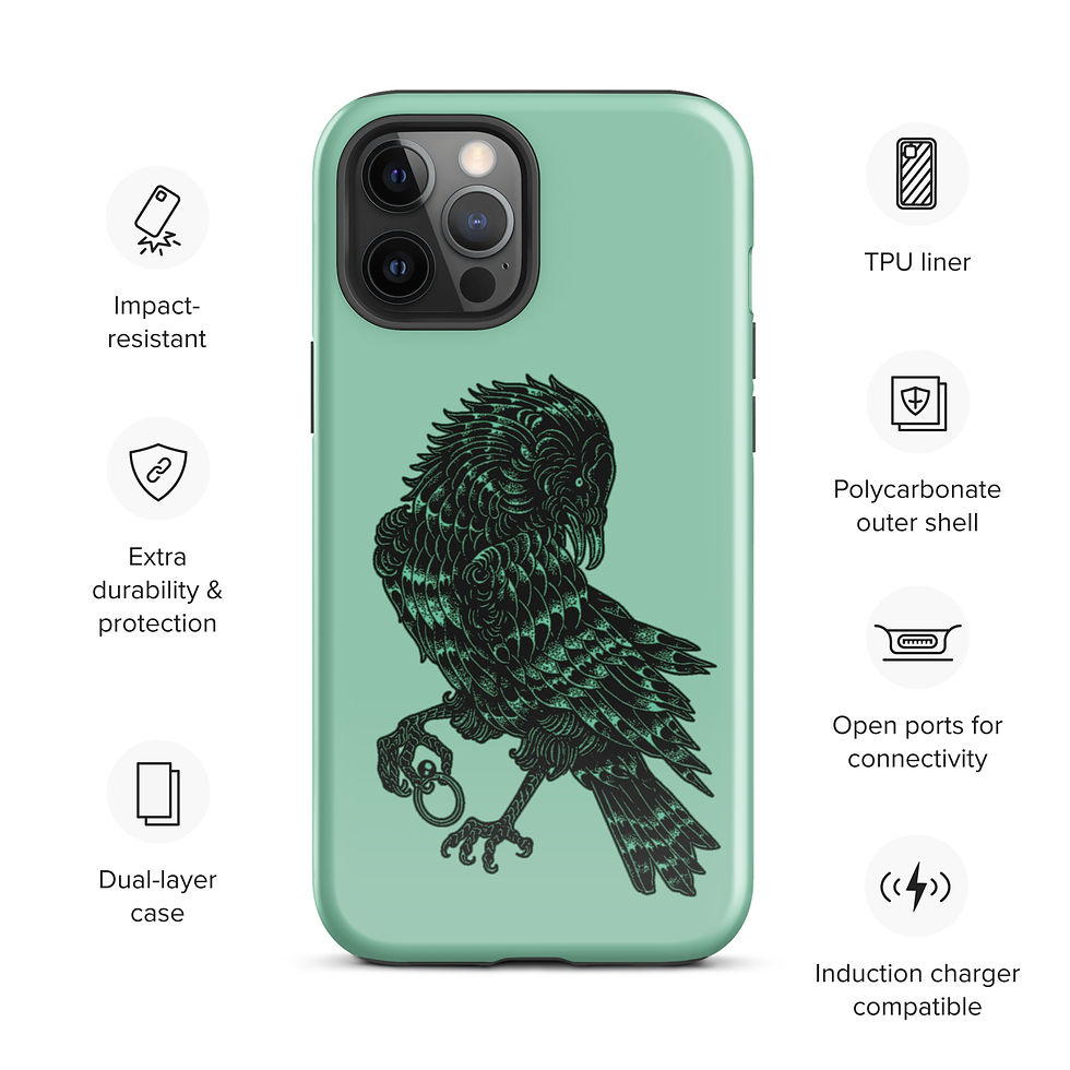 Thumbnail: ACOMAF logo Tough iPhone case