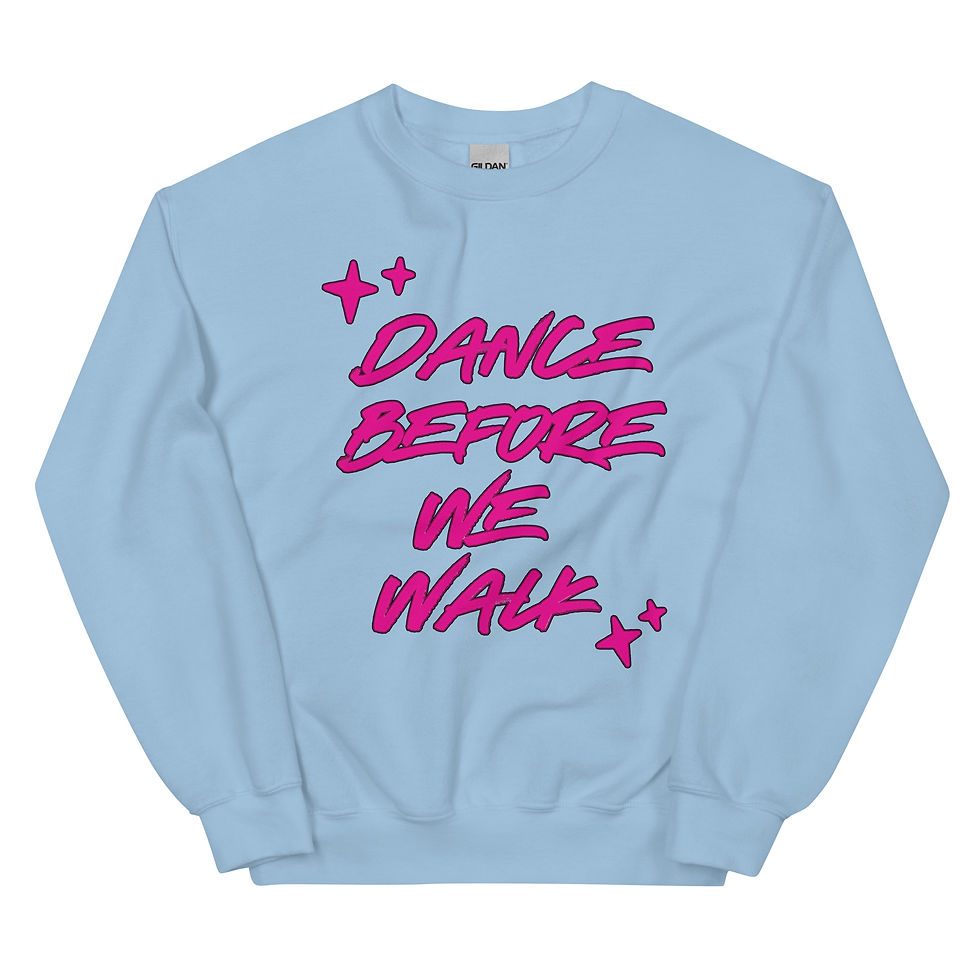 Thumbnail: August Moon Dance Before We Walk Unisex Sweatshirt