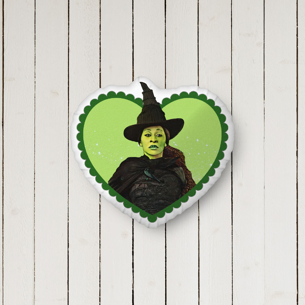 Thumbnail: Wicked Movie Elphaba Cynthia Erivo Custom-shaped pillow