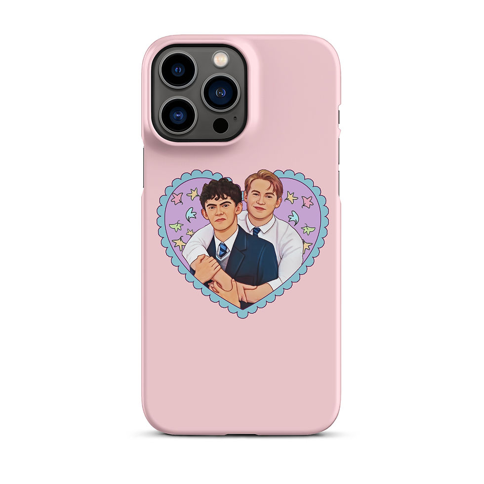 Thumbnail: Heartstopper Nick and Charlie Snap case for iPhone®