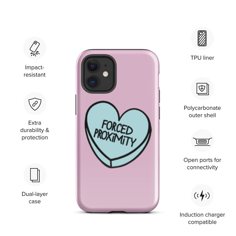 Thumbnail: Forced Proximity Book Trope Tough Case for iPhone®