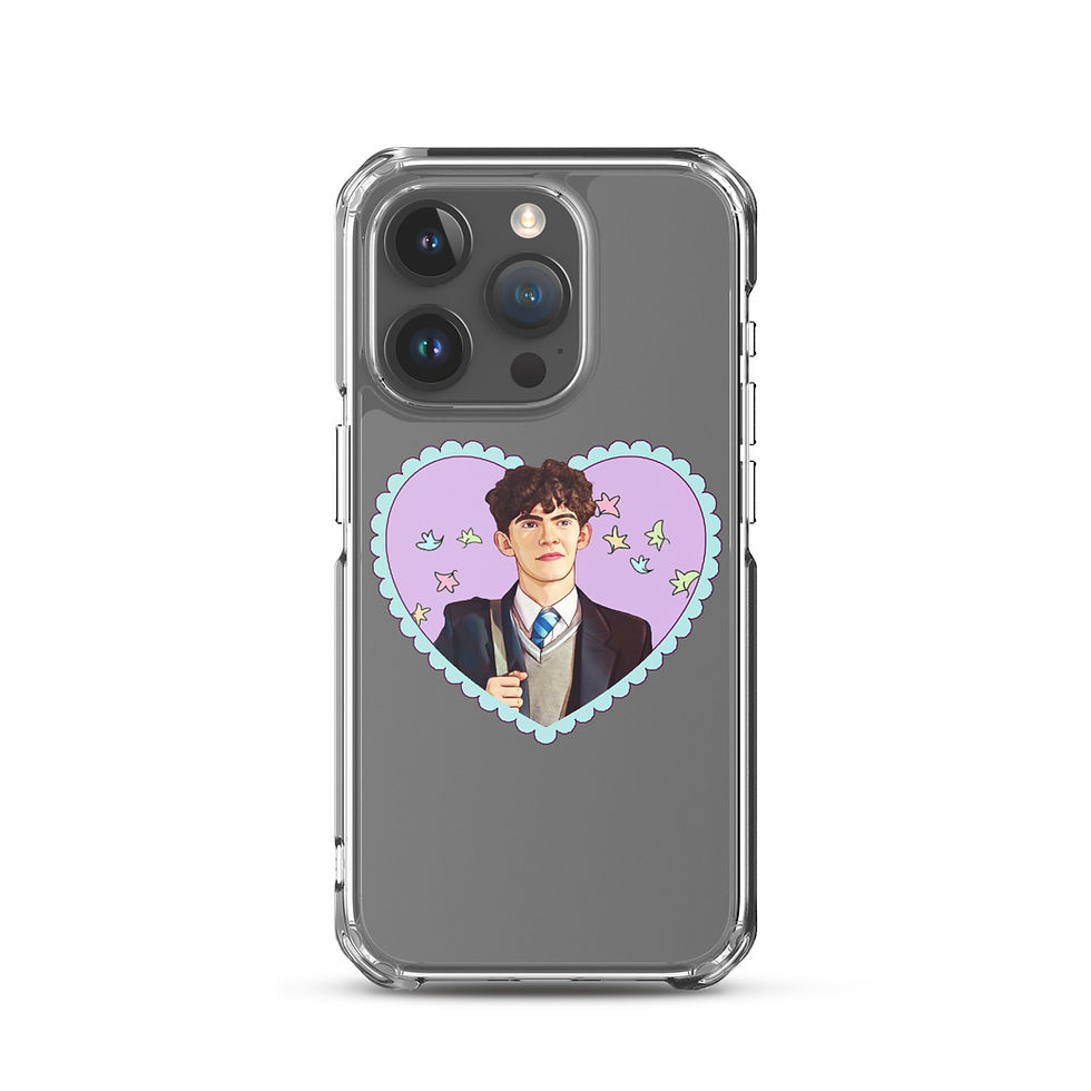 Thumbnail: Heartstopper Charlie Spring Clear Case for iPhone®