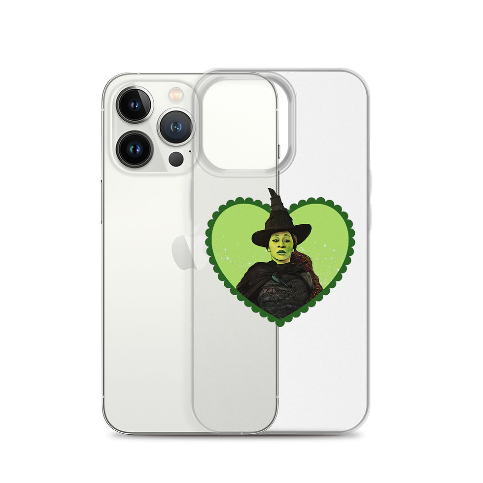 Thumbnail: Wicked Movie Elphaba Cynthia Erivo Clear Case for iPhone®