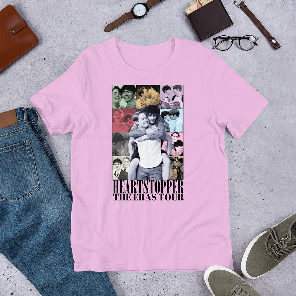 Thumbnail: Heartstopper The Eras Tour Unisex t-shirt