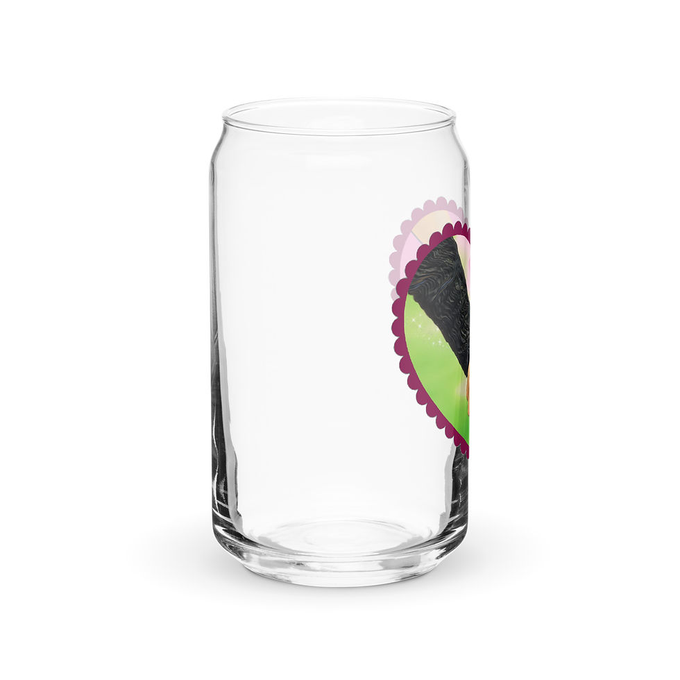 Thumbnail: Wicked Movie Glinda and Elphaba hands Can-shaped glass
