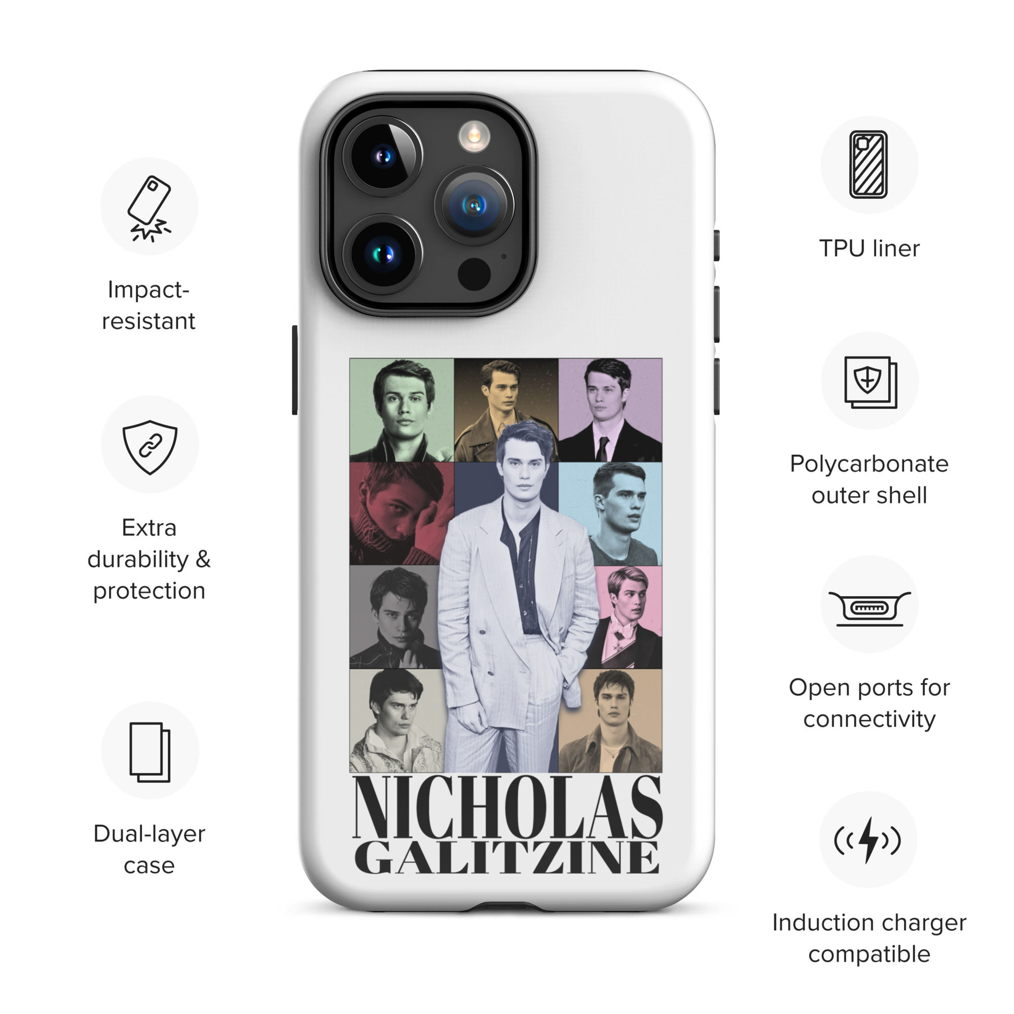 Nicholas Galitzine Eras Tour Tough Case for iPhone®