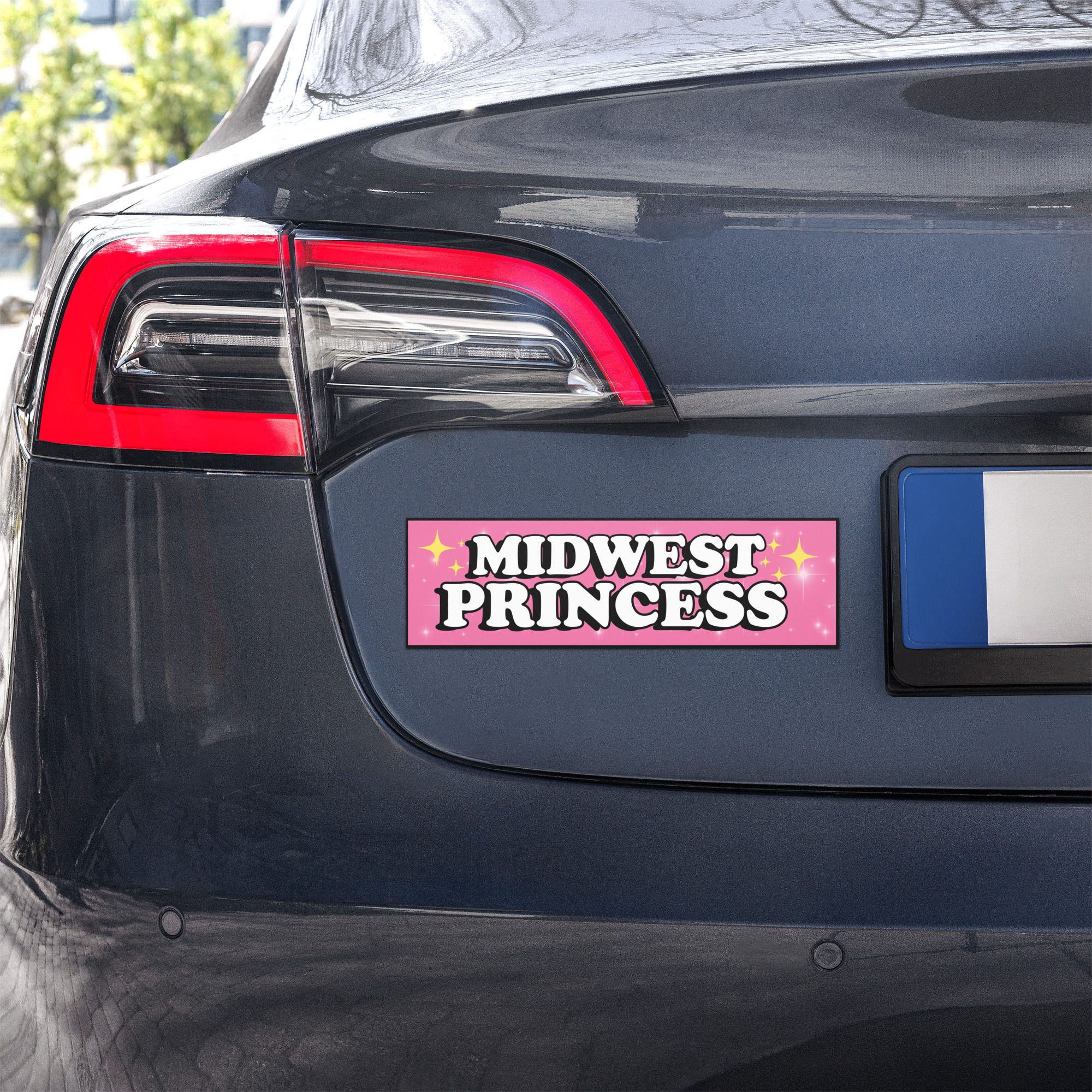 Midwest Princess Bumper Sticker Car magnets