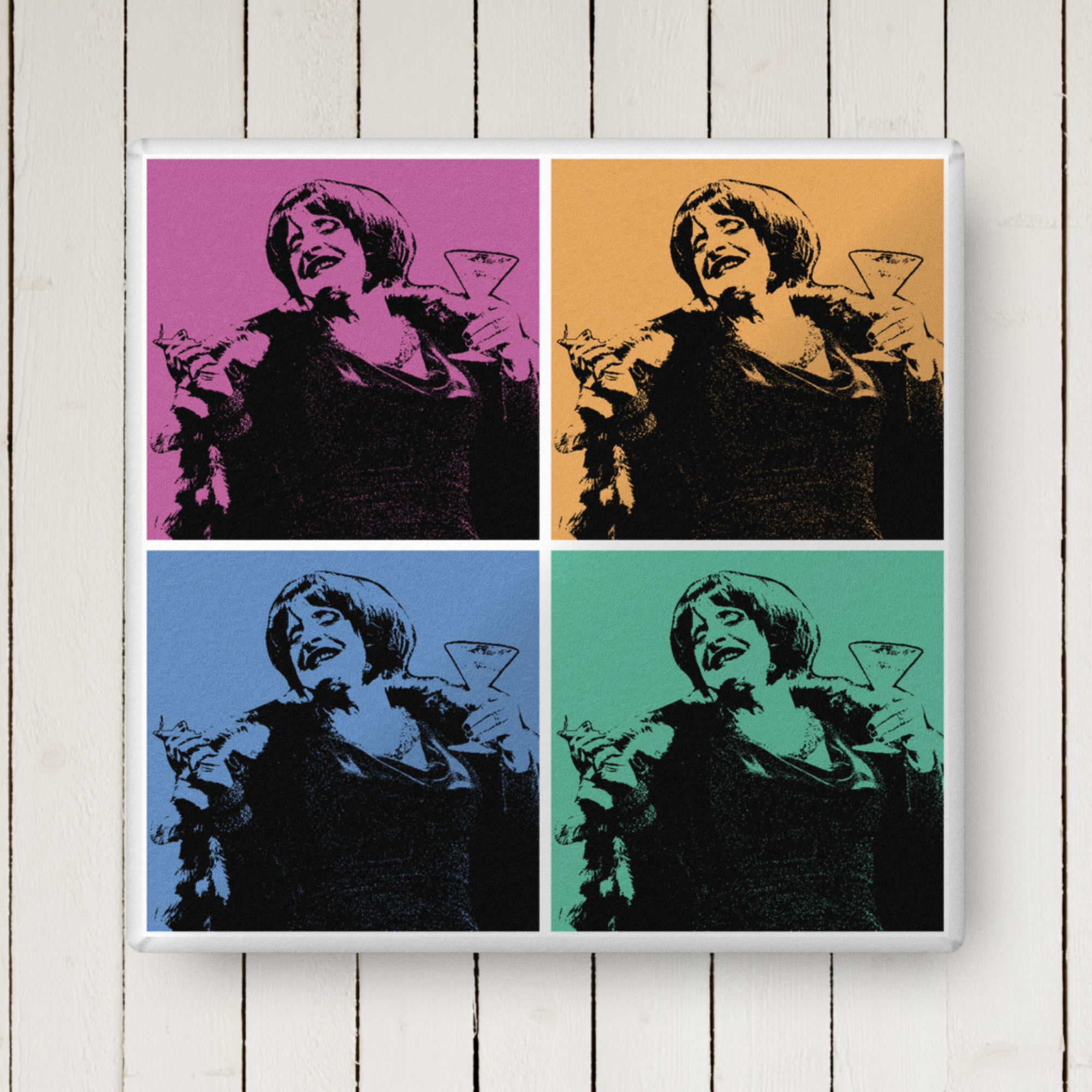 Patti Lupone I'll Drink to That Custom-shaped pillow