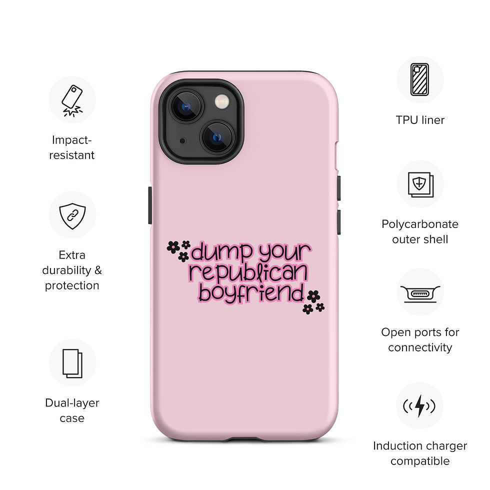 Thumbnail: Dump Your Republican Boyfriend Tough Case for iPhone®