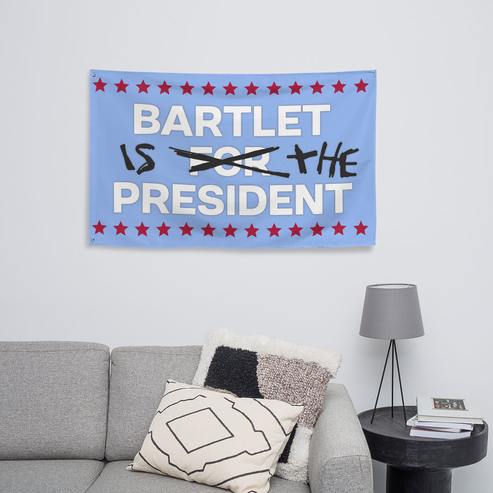 Thumbnail: Bartlet IS THE President The West Wing Flag
