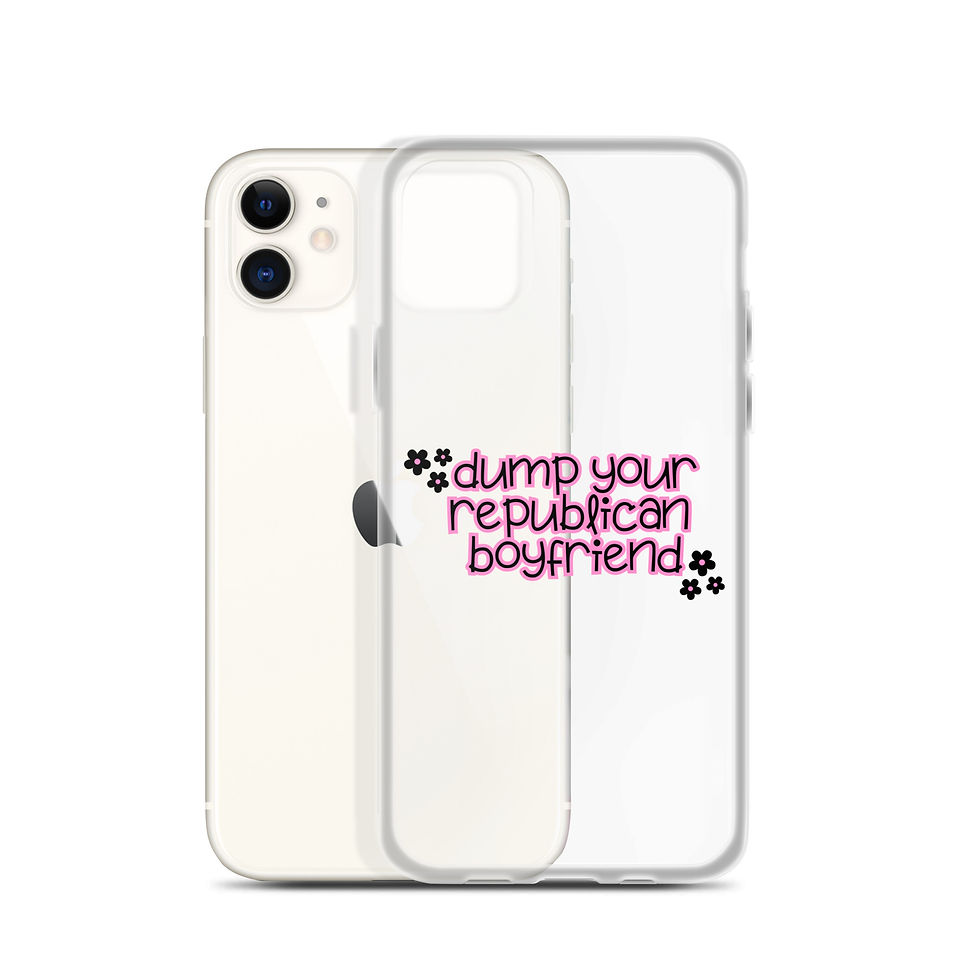 Thumbnail: Dump Your Republican Boyfriend Clear Case for iPhone®