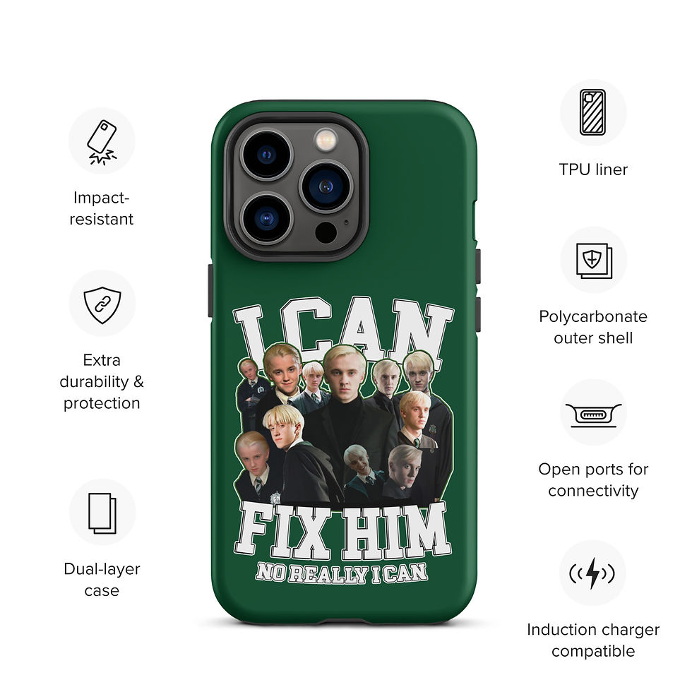 Thumbnail: Draco Malfoy I can Fix him Tough Case for iPhone®