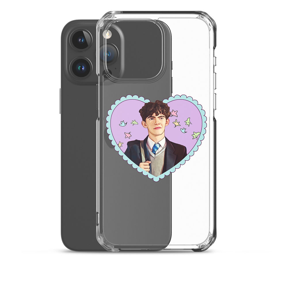 Thumbnail: Heartstopper Charlie Spring Clear Case for iPhone®