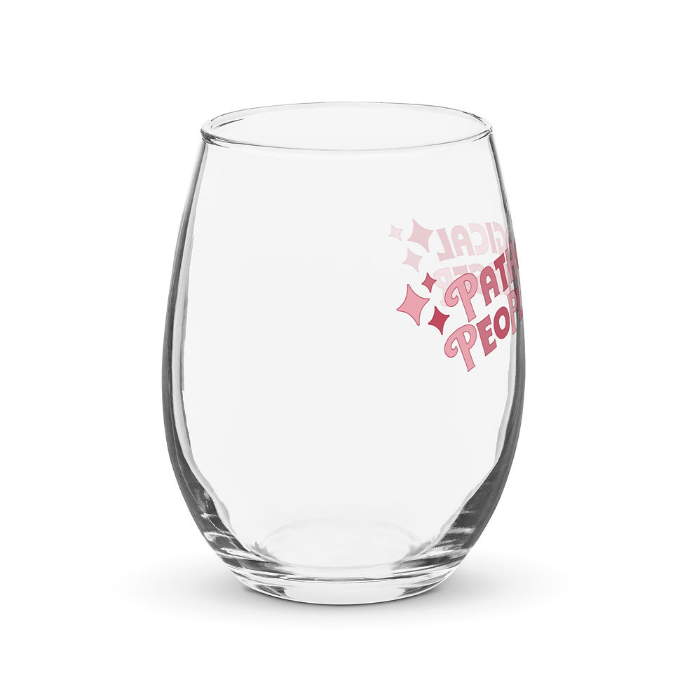 Thumbnail: Pathological People Pleaser Taylor Swift Stemless wine glass