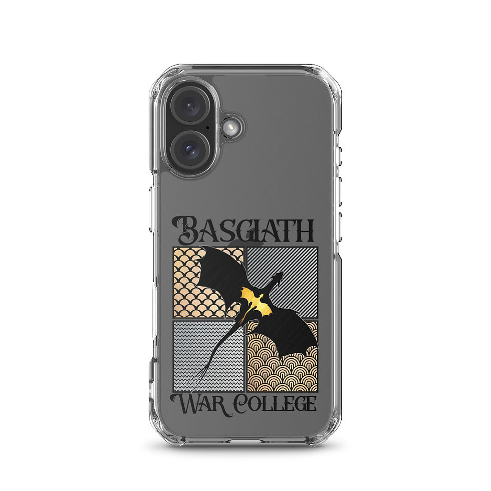 Thumbnail: Fourth Wing Basgiath War College Clear Case for iPhone®