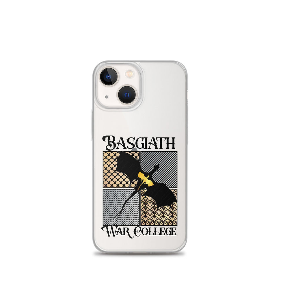 Thumbnail: Fourth Wing Basgiath War College Clear Case for iPhone®
