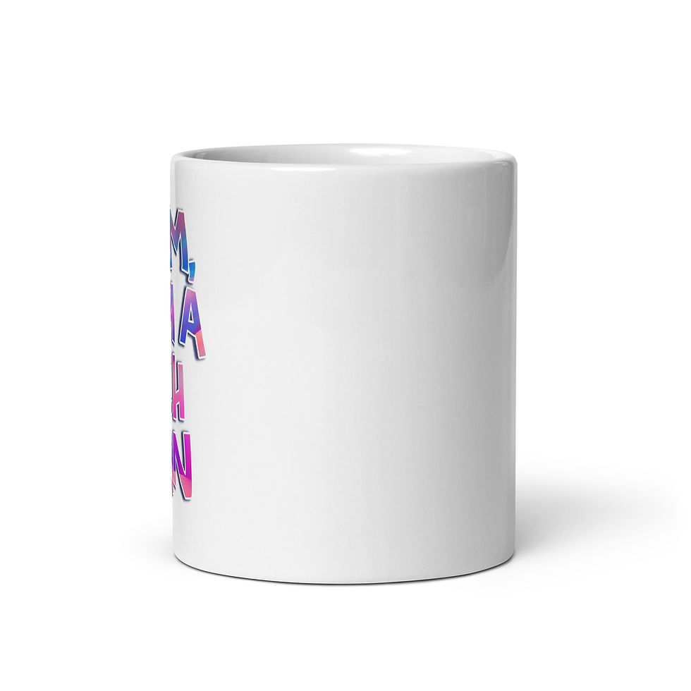 Thumbnail: Cher Mom I am a Rich Man White glossy mug