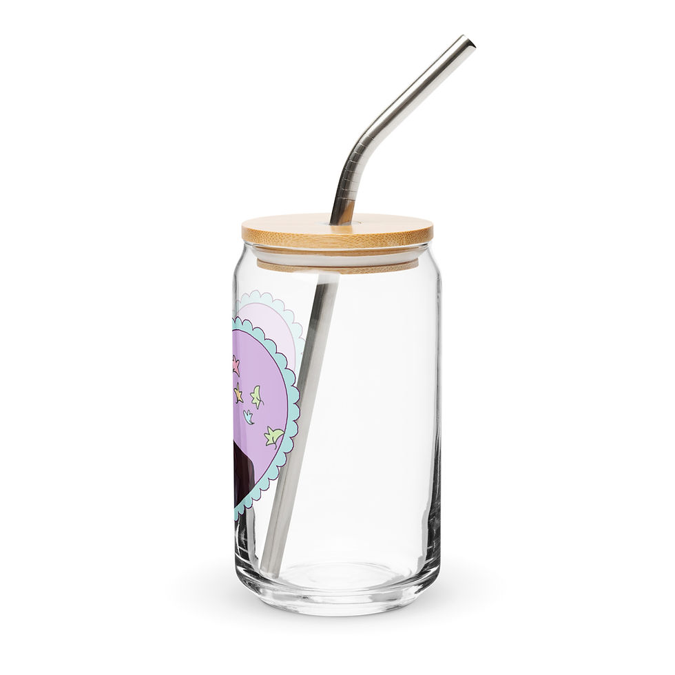 Thumbnail: Heartstopper Charlie Spring Can-shaped glass