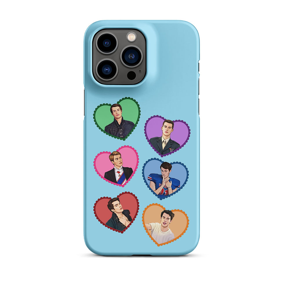 Thumbnail: Nicholas Galitzine Characters Snap case for iPhone®