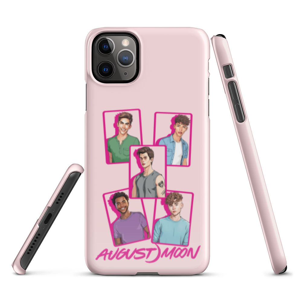 Thumbnail: August Moon Band Members Cartoon Snap case for iPhone®