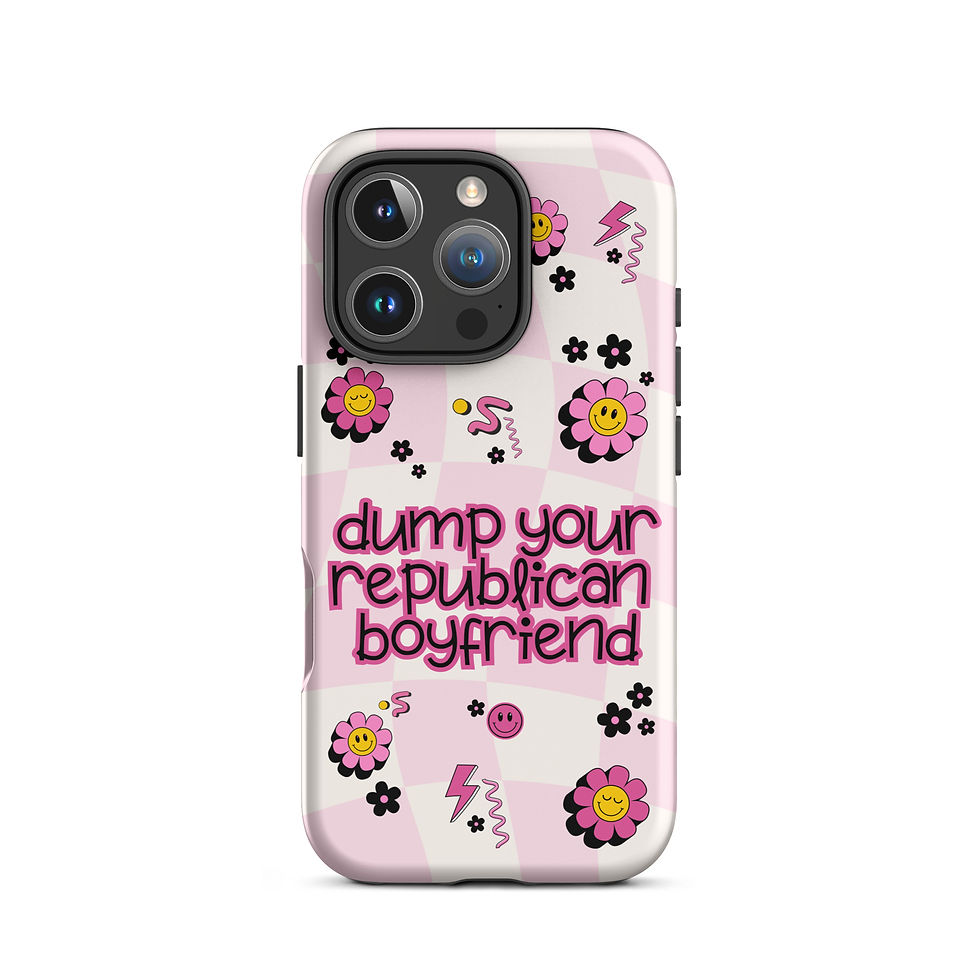 Thumbnail: Dump Your Republican Boyfriend Tough Case for iPhone®