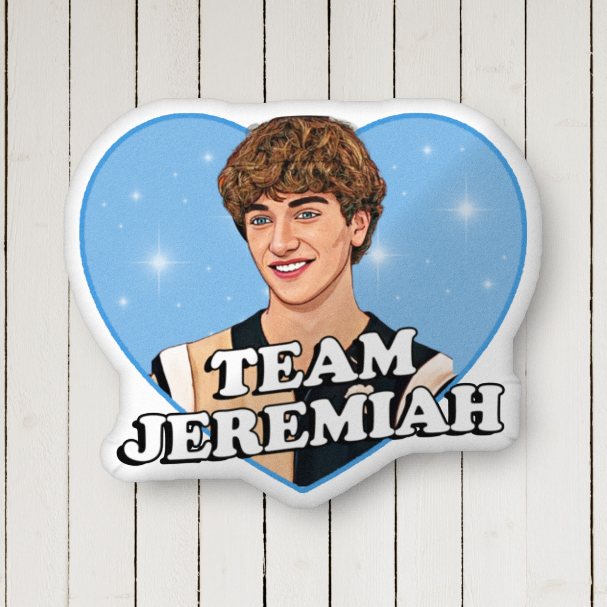 Team Jeremiah Custom-shaped pillow