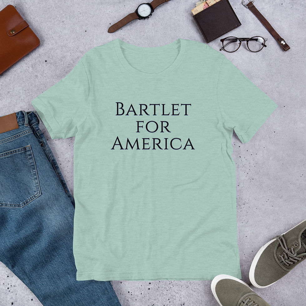 Thumbnail: The West Wing Bartlet for America Unisex t-shirt