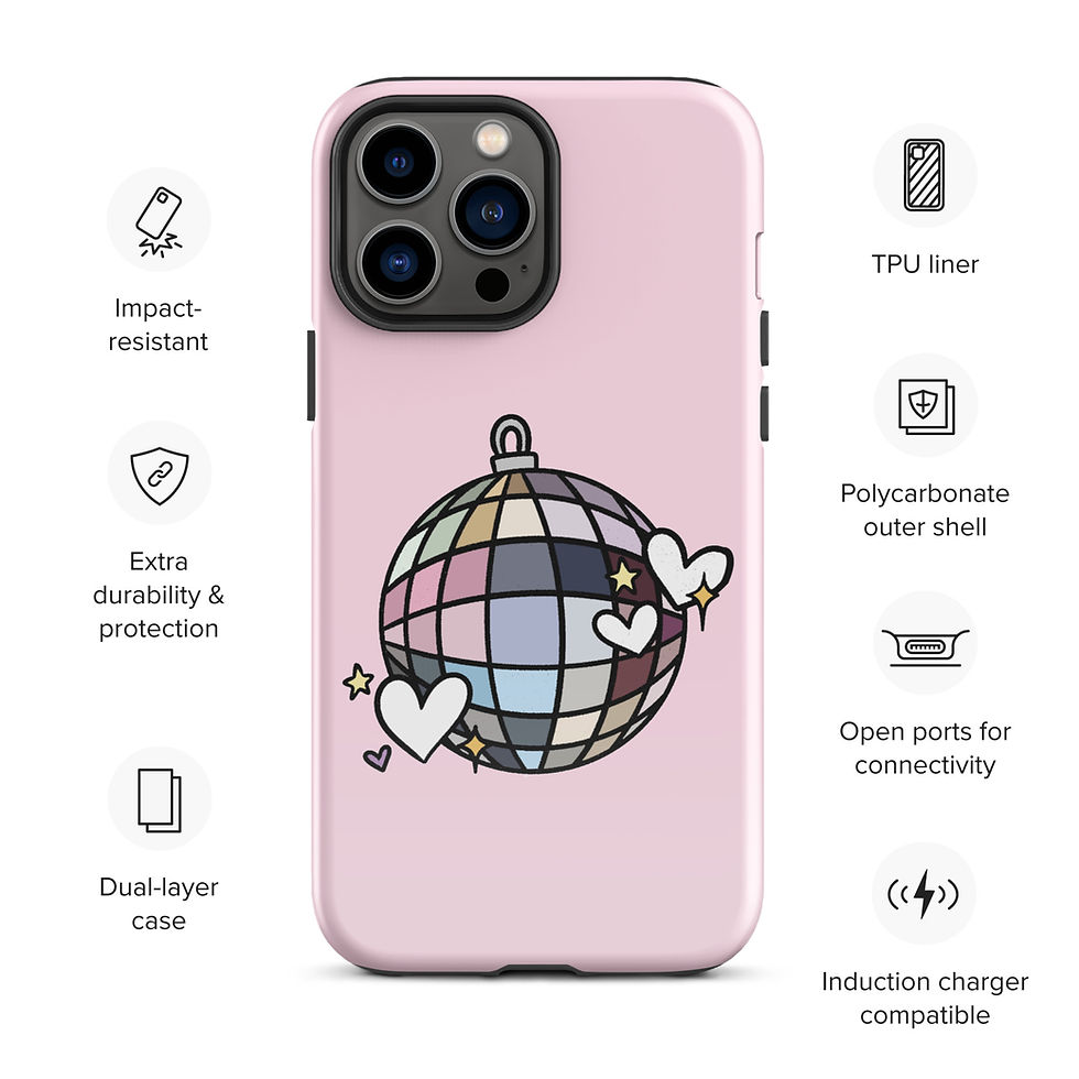 Thumbnail: The Eras Tour Disco Ball Taylors Version Tough Case for iPhone®