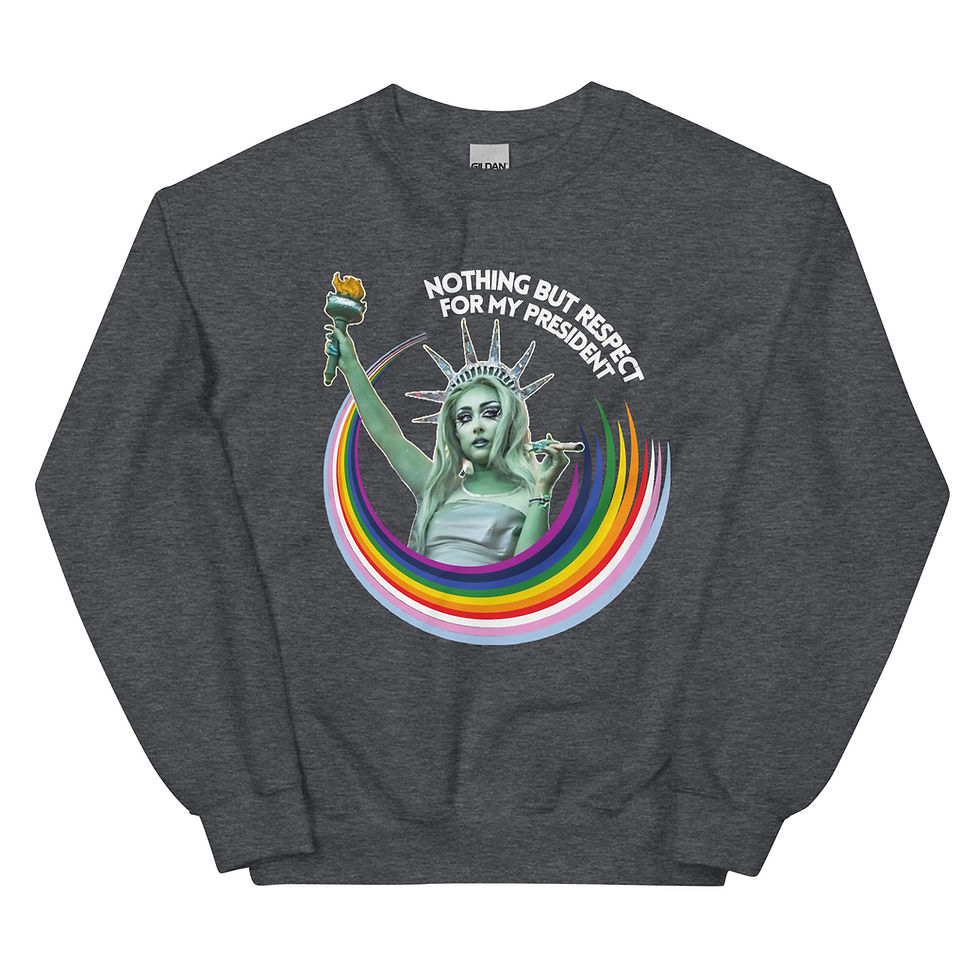 Thumbnail: Chappell Roan Statue of Liberty Unisex Sweatshirt