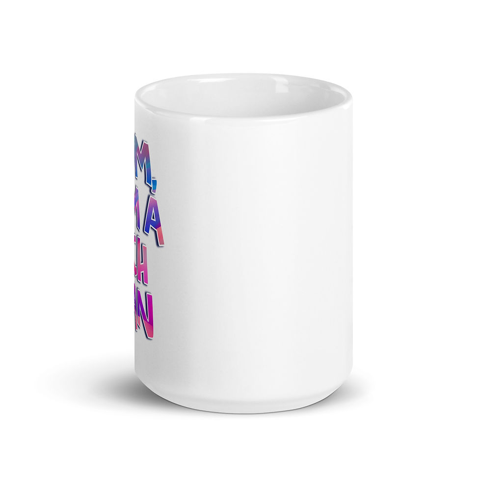 Thumbnail: Cher Mom I am a Rich Man White glossy mug