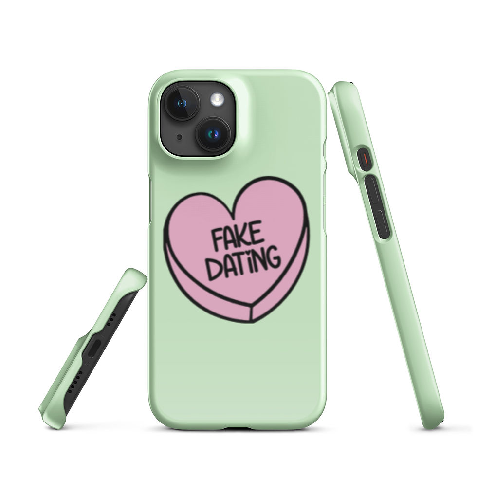 Thumbnail: Fake Dating Book Trope Snap case for iPhone®