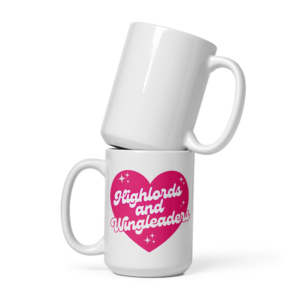 Thumbnail: Highlords and Wingleaders White glossy mug