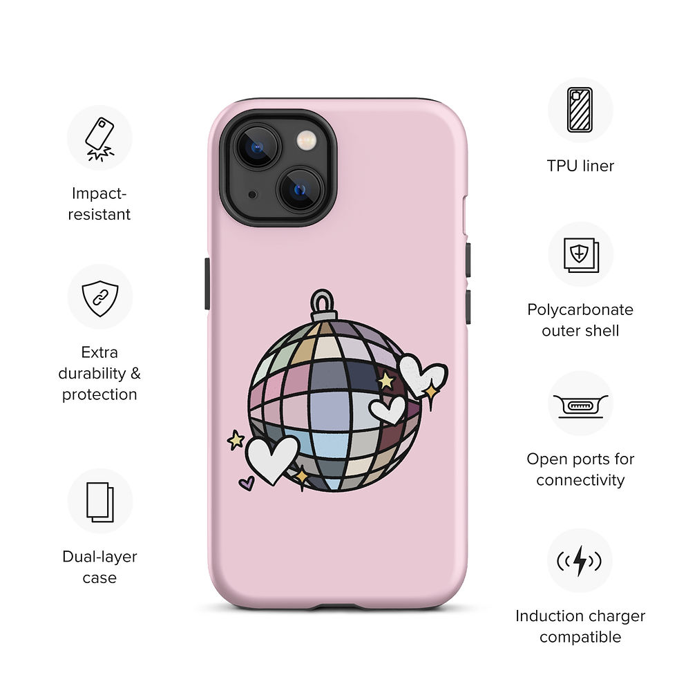 Thumbnail: The Eras Tour Disco Ball Taylors Version Tough Case for iPhone®