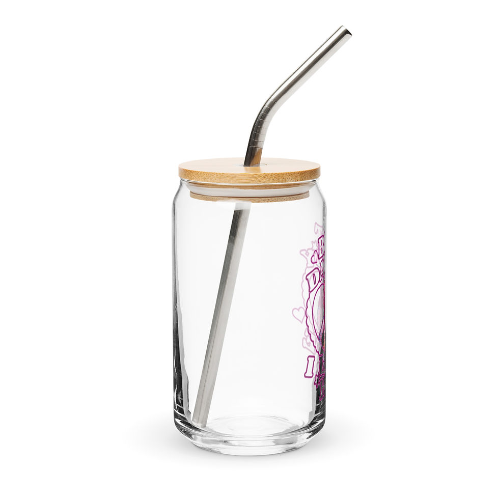 Thumbnail: Chappell Roan But Daddy I Love Her Can-shaped glass