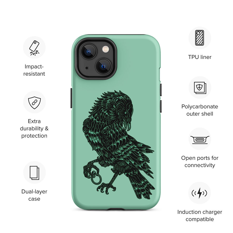 Thumbnail: ACOMAF logo Tough iPhone case