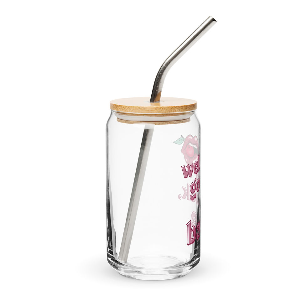 Thumbnail: Chappell Roan Well Good Luck, Babe Can-shaped glass