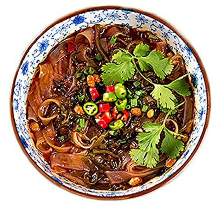 Thumbnail: China Spicy Wide Glass Noodle บะหมี่แก้วรสเผ็ดจีน