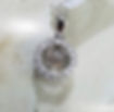 Halo Style Dancing Diamond Pendant