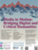 The 1st NUSâNU Workshop at Singapore
Media in Motion: Bridging Digital and Critical Humanities