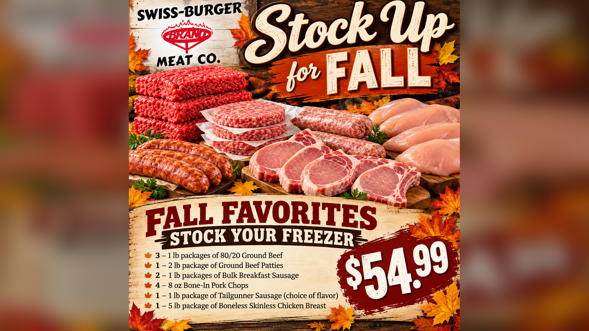 Stock up for Fall